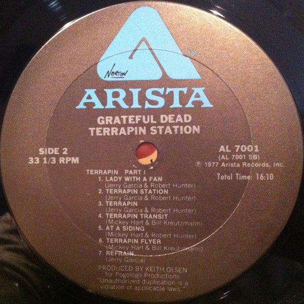 Grateful Dead* : Terrapin Station (LP, Album, Ter)