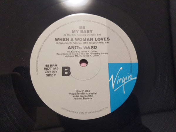 Anita Ward : Be My Baby (12")