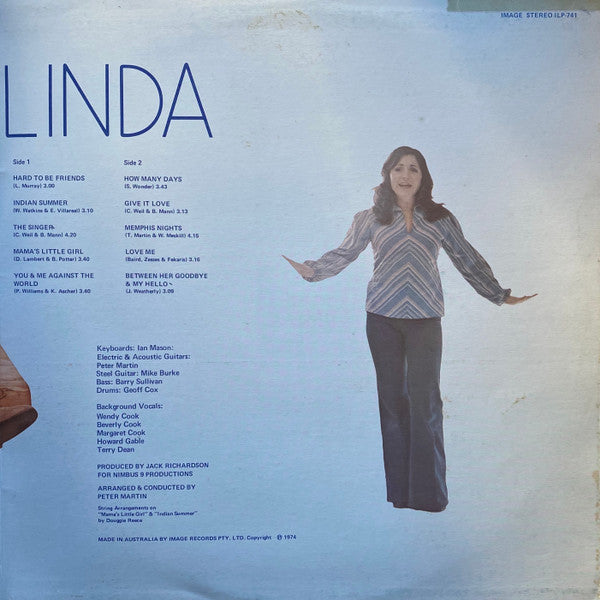 Miss Linda George* : Linda (LP, Album)