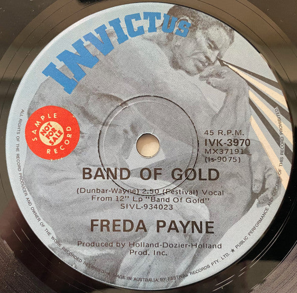 Freda Payne : Band Of Gold (7&quot;, Single)