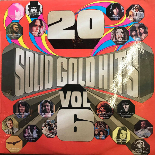 Various : 20 Solid Gold Hits Vol. 6 (LP, Comp)