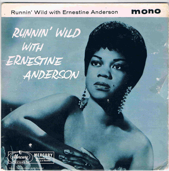 Ernestine Anderson : Runnin' Wild With Ernestine Anderson (7", EP, Mono)