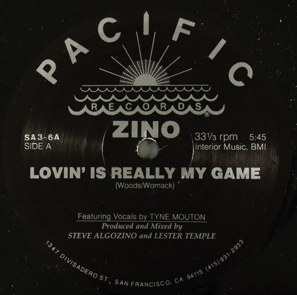 Zino (2) : Lovin' Is Really My Game (12")