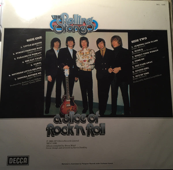 The Rolling Stones : A Slice Of Rock 'N Roll (LP, Comp, RE)