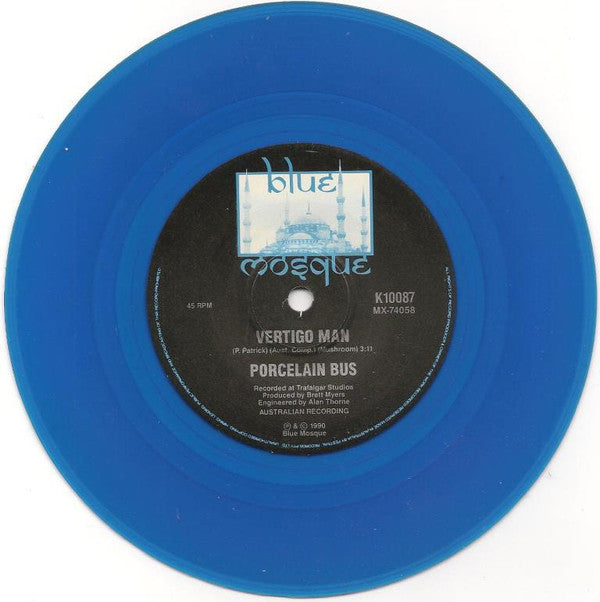 Porcelain Bus : Blue On Blue (7", Single, Ltd, Blu)