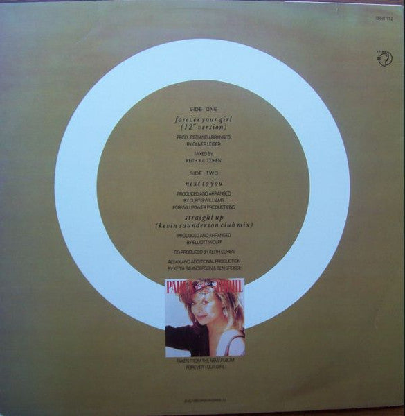 Paula Abdul : Forever Your Girl (12")