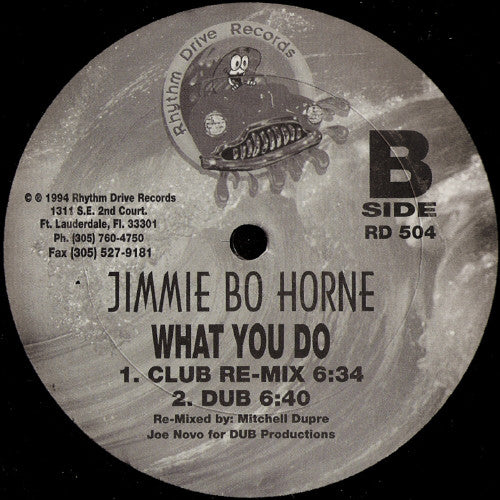 Jimmy "Bo" Horne : What You Do (12", Maxi)