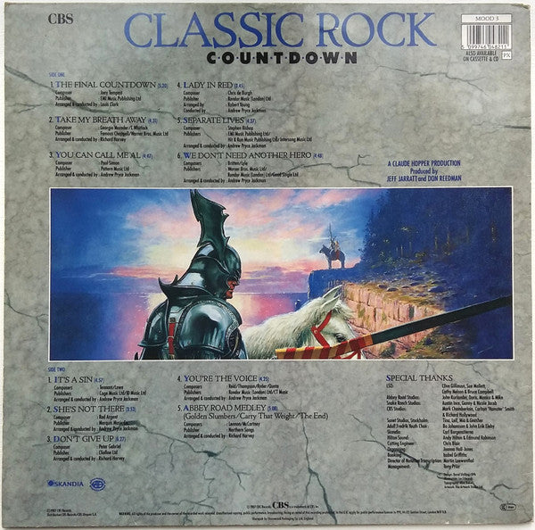 The London Symphony Orchestra* : Classic Rock Countdown (LP, Album)