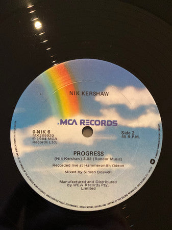 Nik Kershaw : The Riddle (12")