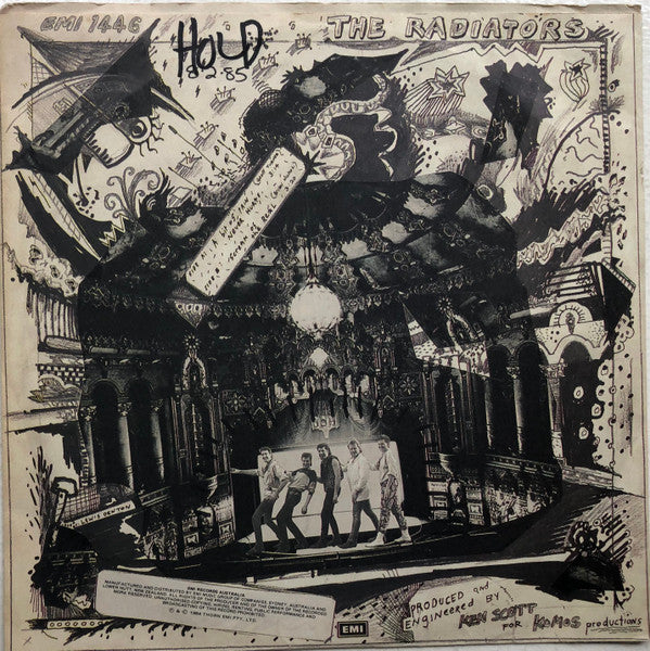 The Radiators (2) : A Bit Of Pain Never Hurts (7", Single, Pic)