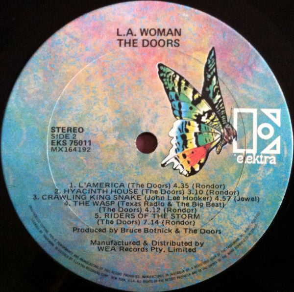 The Doors : L.A. Woman (LP, Album, RE)