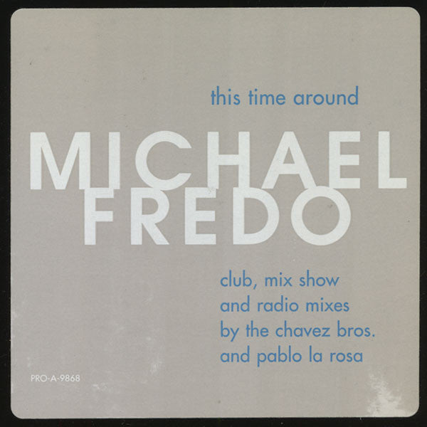 Michael Fredo : This Time Around (12", Promo)