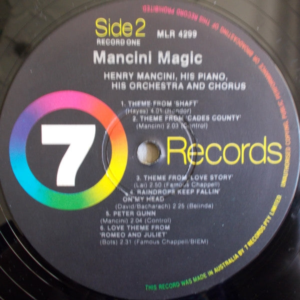 Henry Mancini : Mancini Magic (4xLP, Comp + Box)