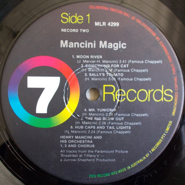 Henry Mancini : Mancini Magic (4xLP, Comp + Box)