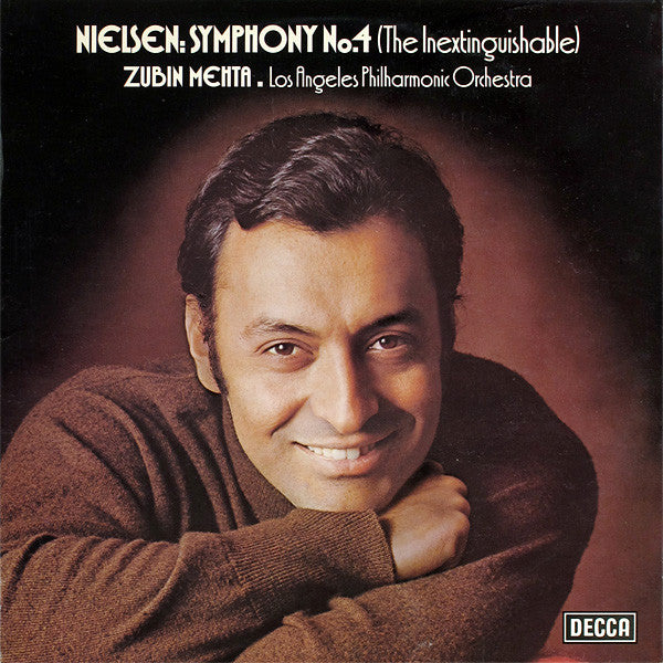 Carl Nielsen, Zubin Mehta . Los Angeles Philharmonic Orchestra : Symphony No.4 (The Inextinguishable) (LP)