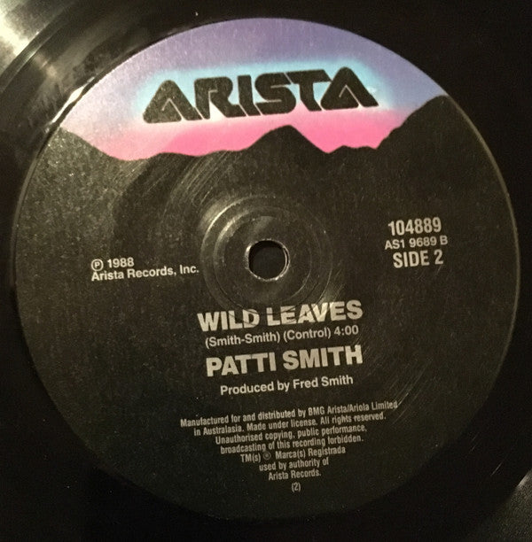 Patti Smith : People Have The Power (7", Single)