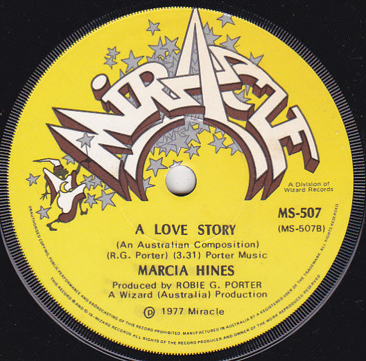 Marcia Hines : What I Did For Love (7", Single)