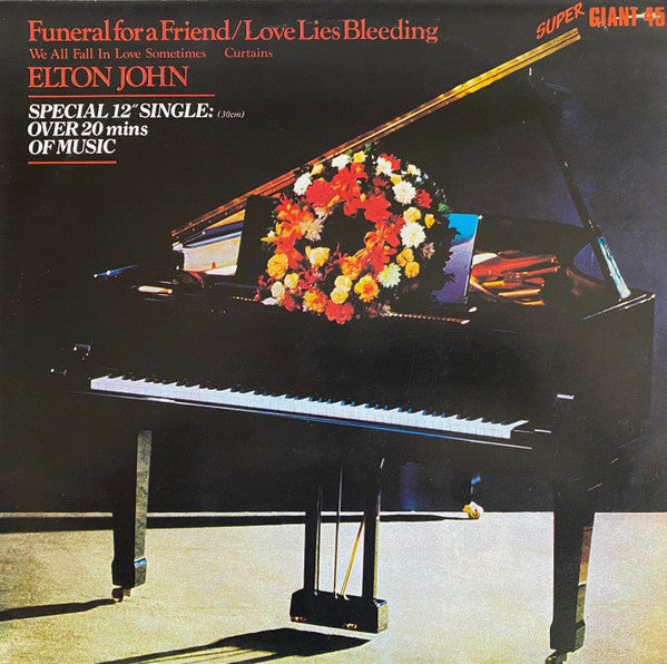 Elton John : Funeral For A Friend (12&quot;, Single)