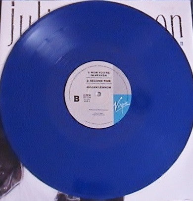 Julian Lennon : Now You're In Heaven (12", Single, Ltd, Blu)