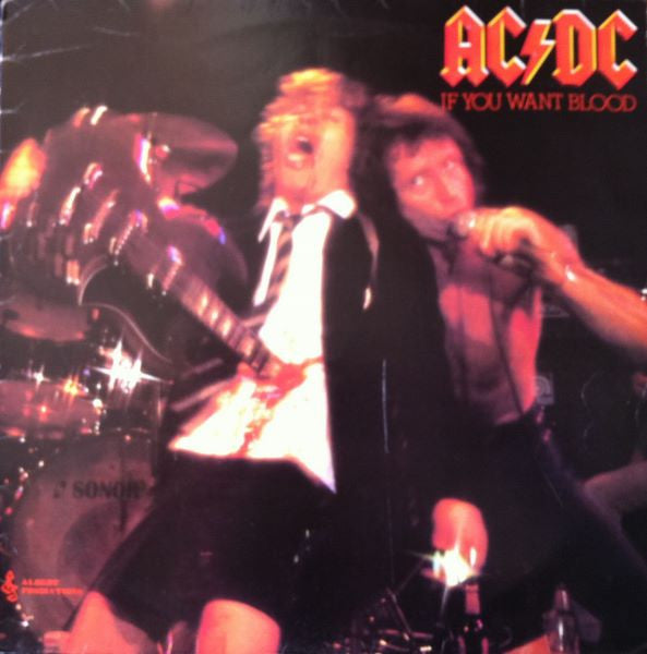 AC/DC : If You Want Blood You&#39;ve Got It (LP, Album, RE)