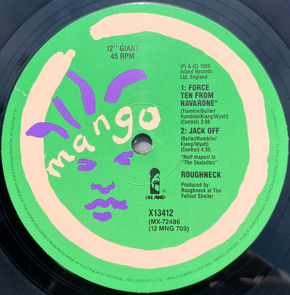 Roughneck : Force Ten From Navarone (12", Maxi)