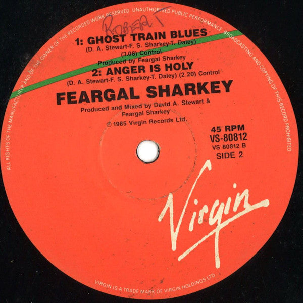 Feargal Sharkey : A Good Heart (12", Single)