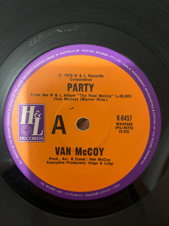 Van McCoy : Party (7&quot;, Single)