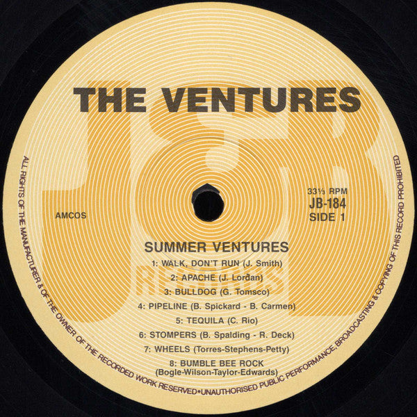 The Ventures : Summer Ventures (LP, Comp)