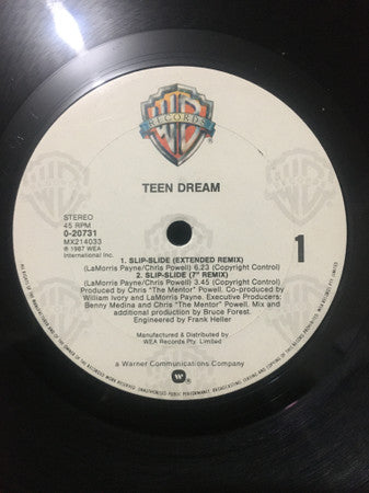 Teen Dream : Slip-Slide (12&quot;, Maxi)