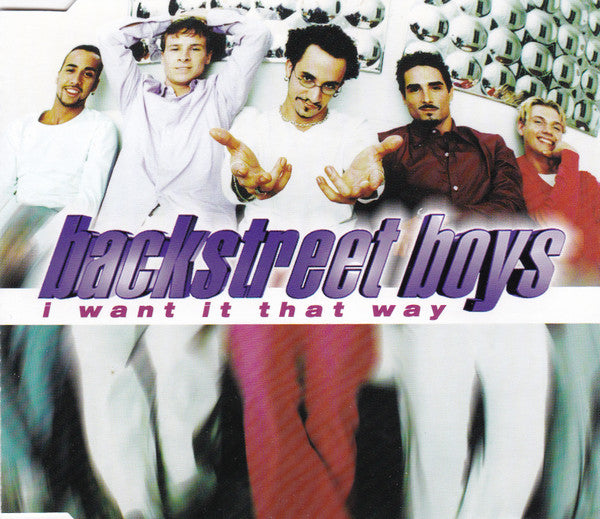 Backstreet Boys : I Want It That Way (CD, Single)