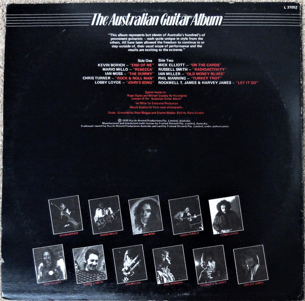 Various : The Australian Guitar Album (LP, Comp)