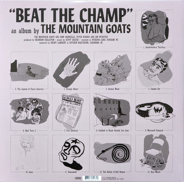 The Mountain Goats : Beat The Champ (2xLP, Album)