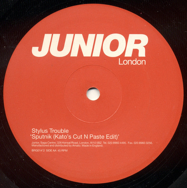 Pete Heller Presents Stylus Trouble : Sputnik (12")