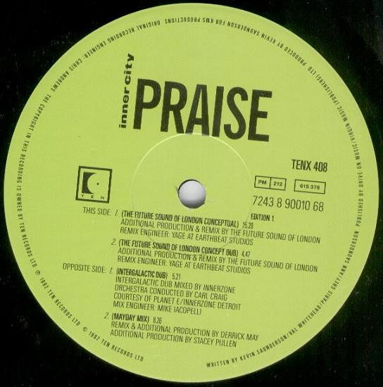 Inner City : Praise (Edition 1) (12")