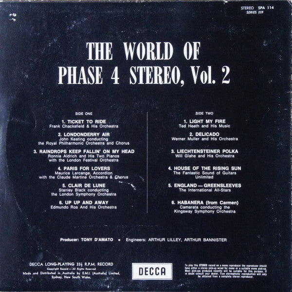 Various : The World Of Phase 4 Stereo Vol. 2 (LP, Comp)