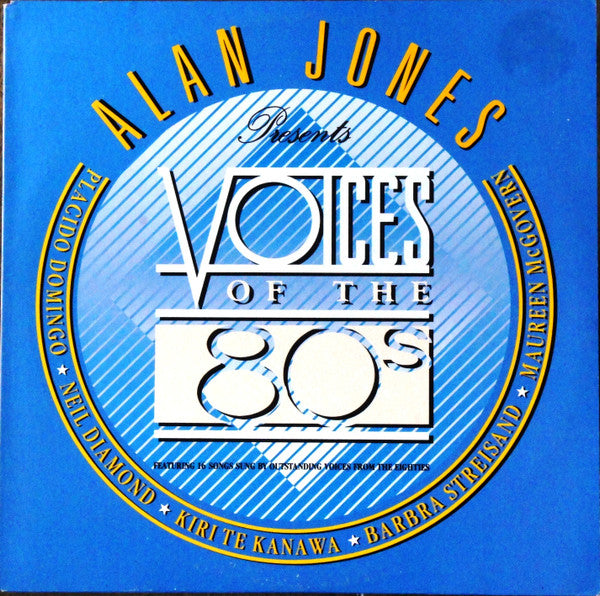 Various : Alan Jones Presents Voices Of The 80s (LP, Album, Comp)