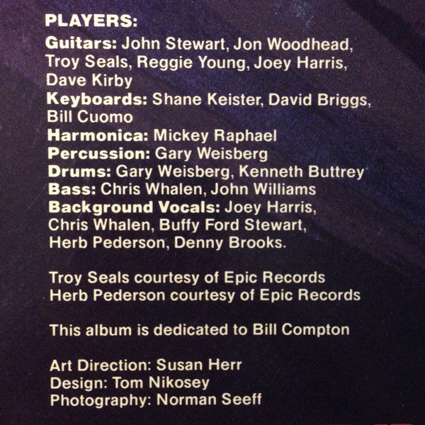 John Stewart (2) : Fire In The Wind (LP, Album)