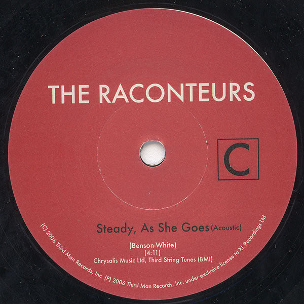 The Raconteurs : Steady, As She Goes (Acoustic) / Call It A Day (7", Single, C)