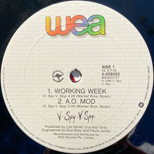 V.Spy V.Spy : Forget About The Working Week (12", Maxi)
