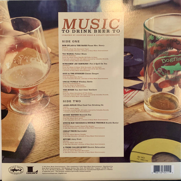 Various : Music To Drink Beer To (LP, Comp, Ltd)