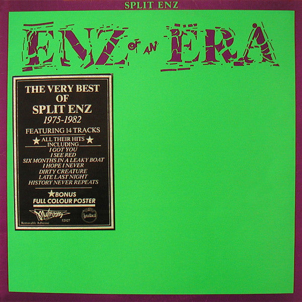 Split Enz : Enz Of An Era (LP, Comp)