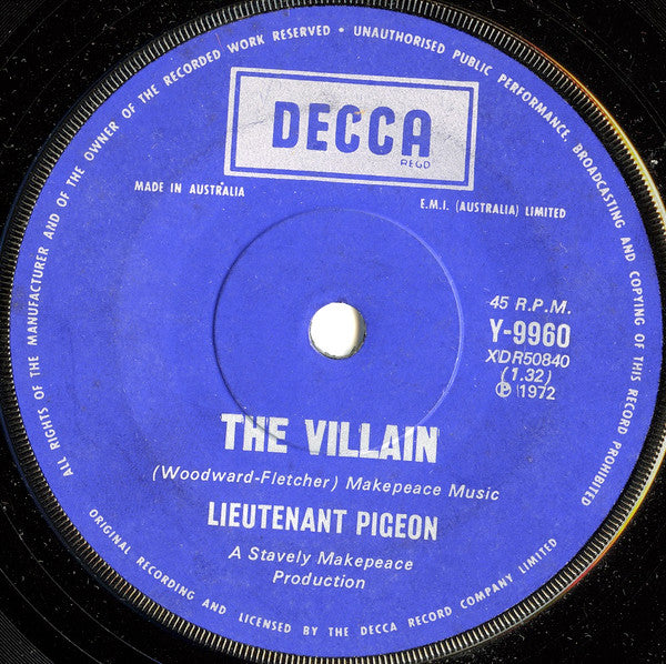 Lieutenant Pigeon : Mouldy Old Dough (7", Single)