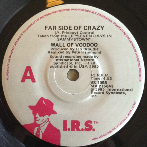 Wall Of Voodoo : Far Side Of Crazy (7", Single)