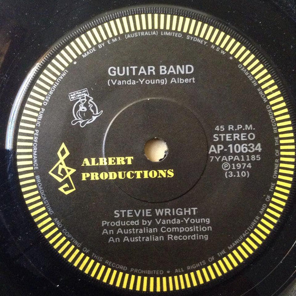 Stevie Wright : Guitar Band (7", Single)