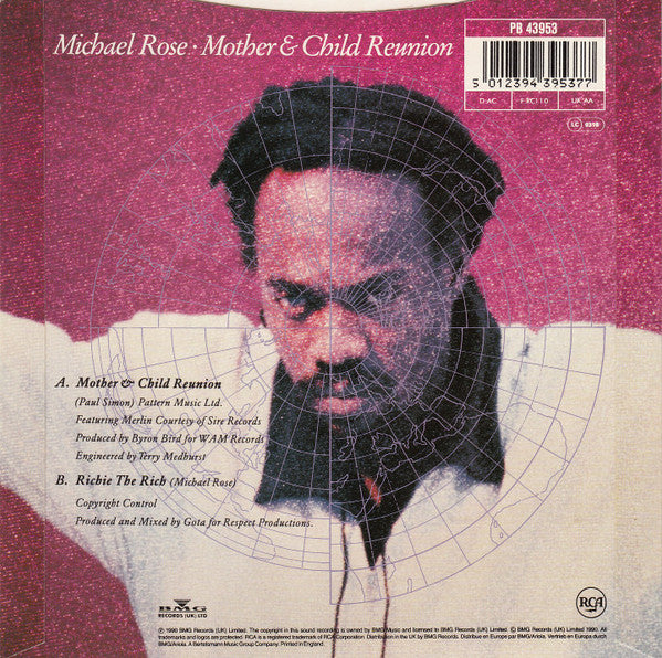 Michael Rose : Mother & Child Reunion (7", Single)
