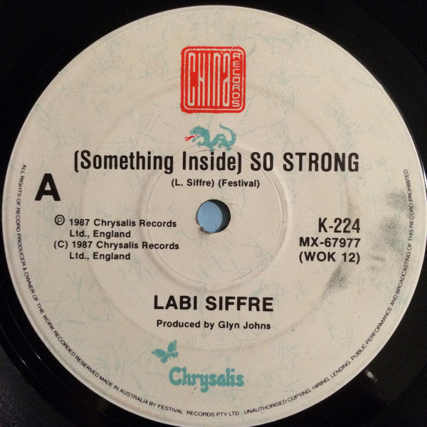 Labi Siffre : (Something Inside) So Strong / Hard Road (7", Single)