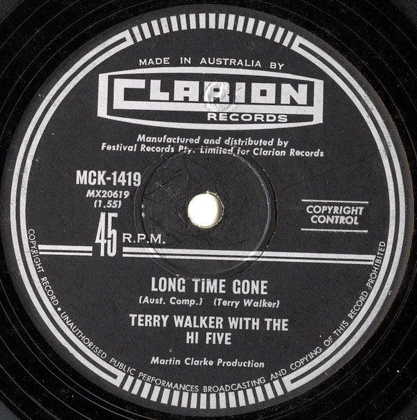 Glen Ingram With The The Hi Five / Terry Walker (4) With The The Hi Five : Skye Boat Song / Long Time Gone (7", Single)