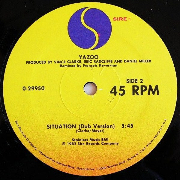 Yazoo : Situation (12", Spe)