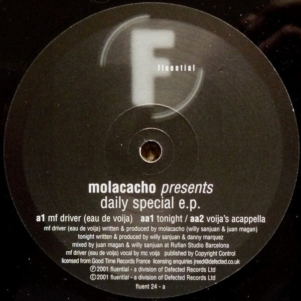 Molacacho : Daily Special E.P. (12", EP)