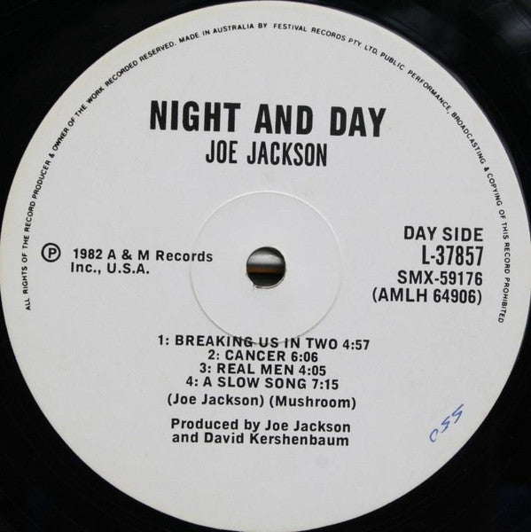 Joe Jackson : Night And Day (LP, Album)